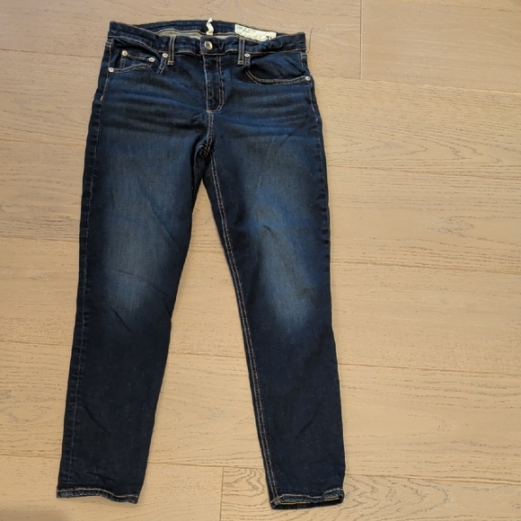 rag & bone Denim - rag & bone Deep Blue Skinny Jeans